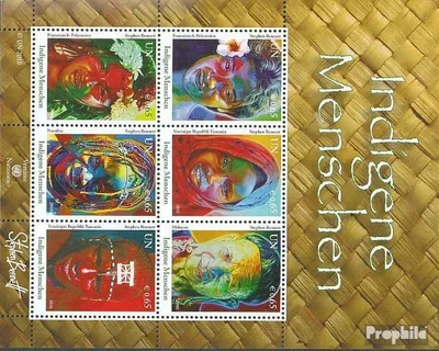Produktbild von Briefmarken UNO - Wien 2010 Mi Block29 (kompl.Ausg.) gestempelt Indigene Menschen