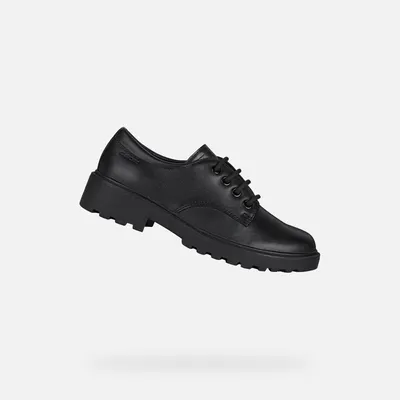 Produktbild von Geox Schwarze Mädchen-Sneaker Casey  29