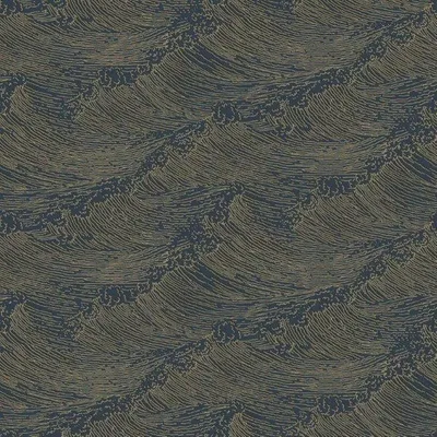 Obrázok produktu pre Borastapeter Tapeta vlnovky 3D sivomodrá - 660304 - 53 cm x 10,05 m