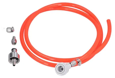 Ball Lock Leitungsmontagesatz, 1,7 m, 5/16 Zoll, für Heimbiersystem