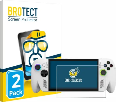 Produktbild von 2x Für ASUS ROG Xbox Ally Schutzfolie BROTECT Displayschutz Display Schutz Folie Klar Transparent