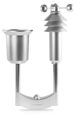 Homematic IP Wettersensor Plus – silber – Produktbild 1