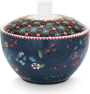 Produktbild von PIP STUDIO Berry Blues Zuckerdose blau 300ml