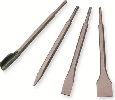 Produktbild von SDS-Plus-kompatibles Meißel-Set, TOOLTECH 20202, 250 mm; 4-teilig