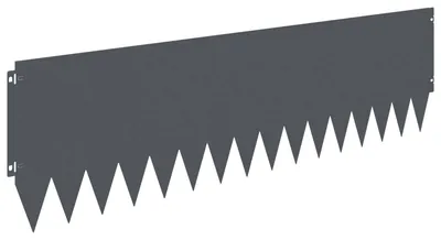 Produktbild von vidaXL Rasenkante 20 stk. 103 x 30 cm Stahl Anthrazit