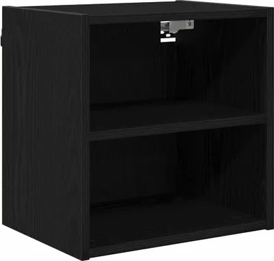 Produktbild von Hängeschrank Schwarz Eichen-Optik 40 x 29,5 x 40 cm