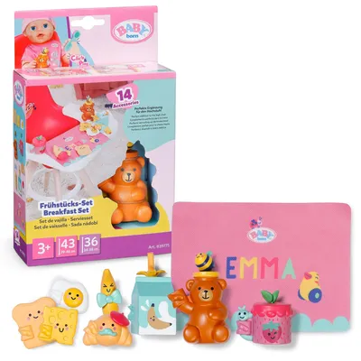 Obrázok produktu pre BABY born Breakfast Set, Sada na kŕmenie bábik, 3 rok / roky