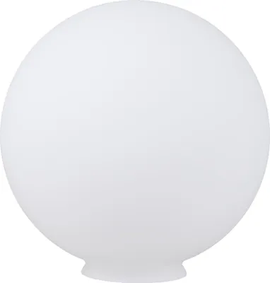 Produktbild von Lampenglas Weiß matt Kugelglas Ø 300mm Ersatzglas Leuchtenglas Opalglas Kugel E27 Kragenrand