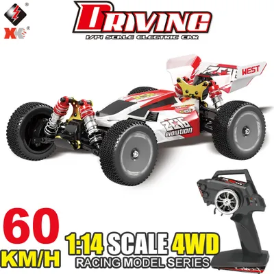 Produktbild von Wltoys XKS 144001 RC Auto 60 km / h Hochgeschwindigkeits-Gelaendewagen RTR mit 2,4 GHz-Buggy und Allradantrieb
