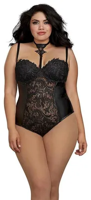 Produktbild von Dreamgirl Body DR11869X schwarz Größe: 2X