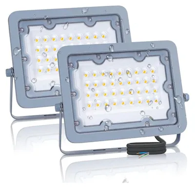 LED-Strahler 30 W, 2700 lm, 4000 K, IP65, wasserdicht