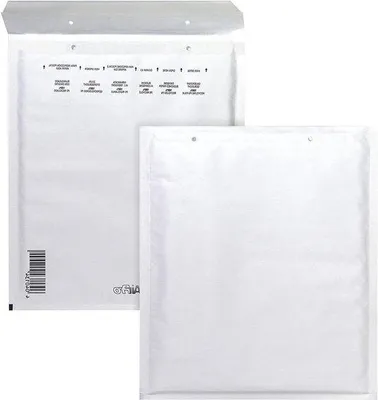Produktbild von Famanu Versandtaschen 200 Stück - Leichte Luftpolstertaschen aus Kraftpapier - 225 x 140 x 5 mm
