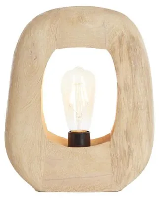 Produktbild von Licht-Holz-Tischlampe Kelafo, 24 x 30 cm