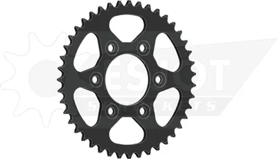 Produktbild von Esjot Kettenrad 525 49z Stahl schwarz