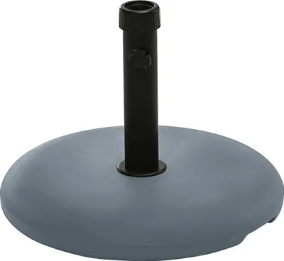 Produktbild von Dehner Sonnenschirm-Ständer, Ø 48 cm, Höhe 40.5 cm, Stahl/Beton, schwarz