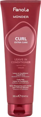 Imagen del producto de Fanola Wonder Curl Extra Care, acondicionador sin enjuague para cabello rizado, 300 ml