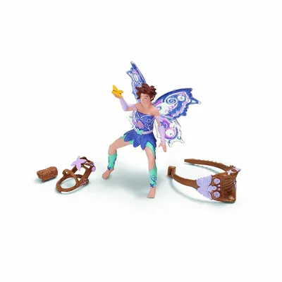 Produktbild von schleich Elfenreitset Limeya, 3 Jahr(e), Mehrfarbig, Kunststoff