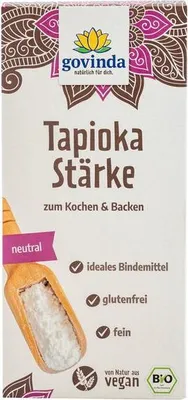 Produktbild von Govinda Tapioka Stärke zum Kochen & Backen -  - 330g x 6  - 6er Pack VPE