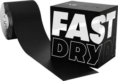 Produktbild von Kintex FastDry Kinesiologie Tape schnell trocknend 5 cm  x 5 m Schwarz