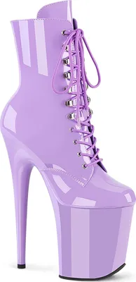 Produktbild von FLAMINGO-1020 Damen Booties von Pleaser, Lila  , EU 43, US 13