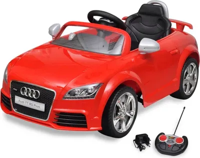 Produktbild von Aufsitzauto für Kinder Audi TT RS mit Fernsteuerung Rot