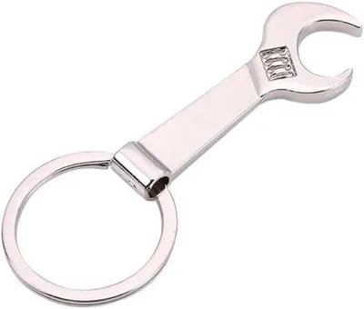 Produktbild von Flaschenöffner Schlüsselanhänger Edelstahl, Mini Flaschenöffner, Kompakt und Leicht, für Getränke