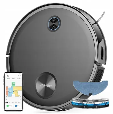 Produktbild von Reinigungsroboter 3000Pa, Lasernavigation, Vibrierender Mopp