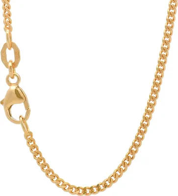 Produktbild von Goldkette Panzerkette Länge 45cm - Breite 1,7mm - 750-18 Karat Gold