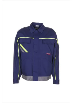 Produktbild von Planam Visline V2 Bundjacke marine/gelb/zink Gr. 52, 2483052