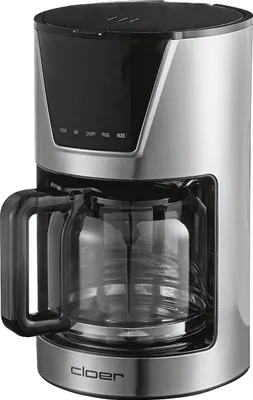 Obrázek produktu pro Cloer 5257, Kávovar na překapávanou kávu, Mletá káva, 900 W, Černá, Nerezová ocel