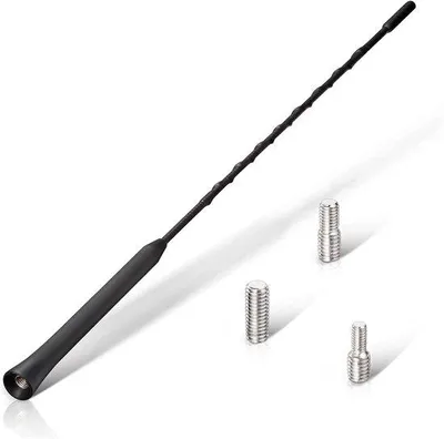 Immagine prodotto di Antenne FM-DAB da 40 cm - Ottima ricezione FM/DAB - Antenna di ricambio per auto