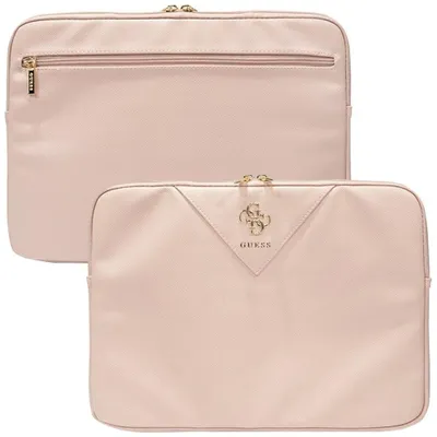 Produktbild von Guess Triangle 4G Laptop Tasche 14" - Rosa