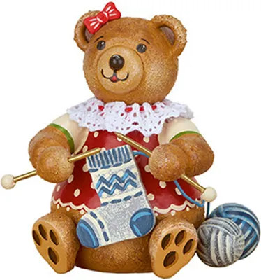 Produktbild von Hubrig Teddy Strickliesel 7 cm Hubiduu