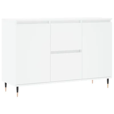 Immagine prodotto di Credenza Bianca 101,5x35x70 cm in Legno Multistrato