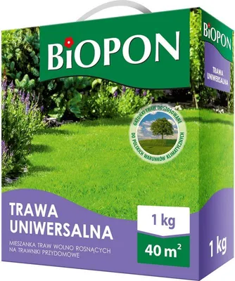 Zdjęcie produktu dla Biopon Trawa ogrodowa uniwersalna gazonowa 1 kg