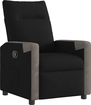 Obrázok produktu pre relaxačné kreslo vidaXL Black Fabric