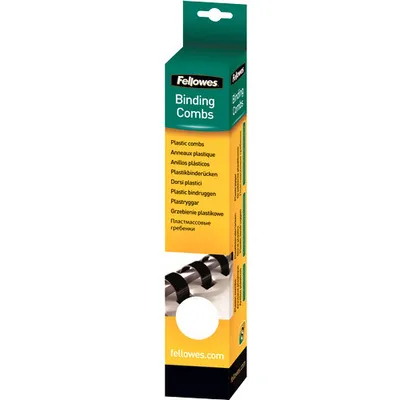 Image de Fellowes Plastikbinderücken 8mm  weiß      25PK