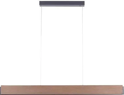 Obrázok produktu pre LED závesné svietidlo 'Palma' prírodné drevo 2465-79