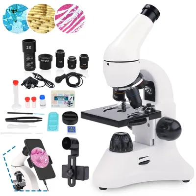 Biologisches Mikroskop 40X-2000X für Kinder und Studenten