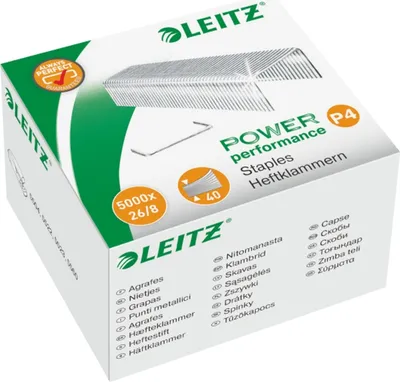Produktbild von Heftklammer P4 26/8mm VE=10x5000 Stück