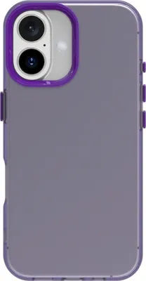 Produktbild von Mobigear Crystal iPhone 16 Hülle Hardcase Backcover - Lila