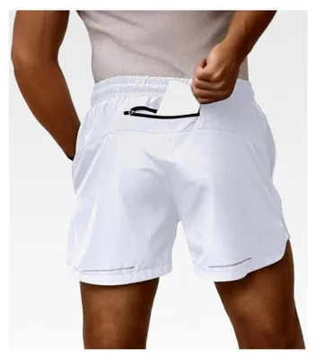 Produktbild von Laufshorts Herren Sportshorts mit Handytasche und Reißverschluss
