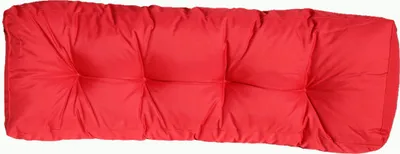 Produktbild von Rückenkissen einzeln rot 120x40 cm für Palettensitzkissen Outdoor Indoor Europaletten