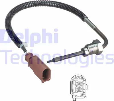 Produktbild von DELPHI TS30270 Abgastemperatursensor für AUDI A6 Avant (4G5, 4GD, C7) 225mm