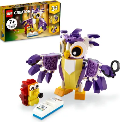 Produktbild von LEGO Bauset Wald-Fabelwesen 3-in-1 inkl. digitaler Anleitung