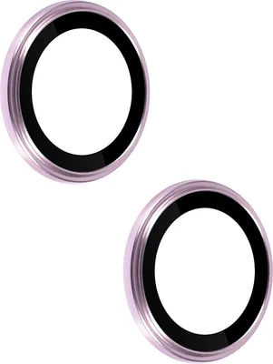 Immagine prodotto di UNIQAccessory iPhone 13 Protezione della lente - Vetro temperato - Rosa