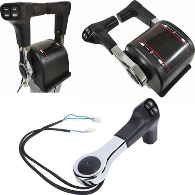 Immagine prodotto di Leva dell'acceleratore con scatola di comando montata superiormente 06240 ZW5 U00 Manopola di ricambio per motore fuoribordo