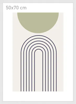 Produktbild von accent by nielsen Holz Bilderrahmen Velino, Weiß, 50 x 70 cm