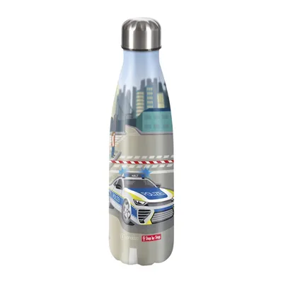 Immagine prodotto di Step by Step bottiglia d' acqua Insulated Stainless Steel Drinking Bottle Police Car Cody multicolore