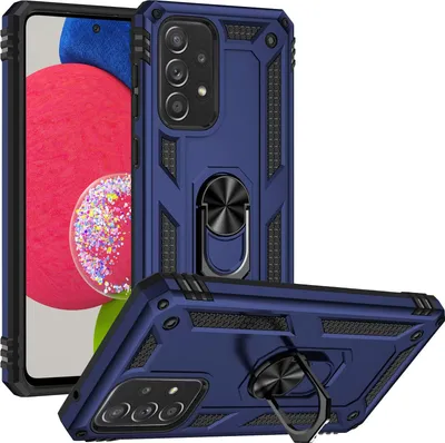 Obrázek produktu pro Pouzdro Armor Shield na mobilní telefon pro Samsung Galaxy A52 4G/5G / A52s 5G Pouzdro Ultra Hybrid Case Kryt na mobilní telefon, modré